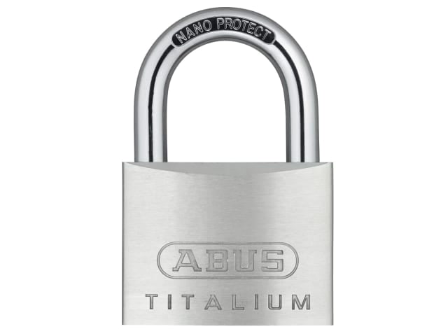 ABUS Mechanical 64TI/60mm TITALIUM Padlock Carded