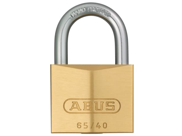 ABUS Mechanical 65/40mm Brass Padlock Keyed Alike 6413