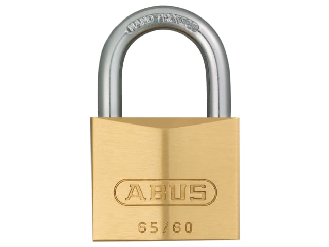 ABUS Mechanical 65/60mm Brass Padlock Keyed Alike 6606