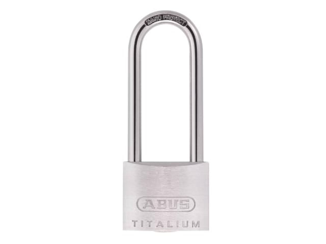 ABUS Mechanical 80TI/40mm TITALIUM Padlock 40mm Long Shackle Carded