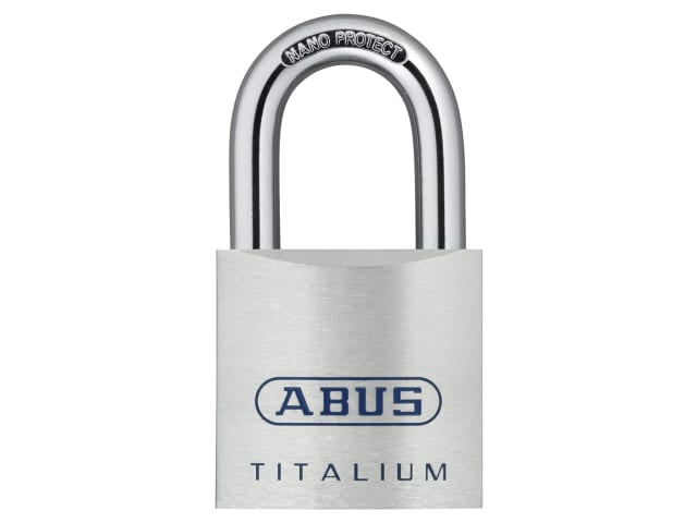 ABUS Mechanical 80TI/50mm TITALIUM Padlock Keyed Alike KA8012