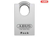 ABUS Mechanical 83/55mm Rock Hardened Steel Padlock Closed Shackle Carded