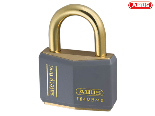 ABUS Mechanical T84MB/40mm Grey Rustproof Padlock