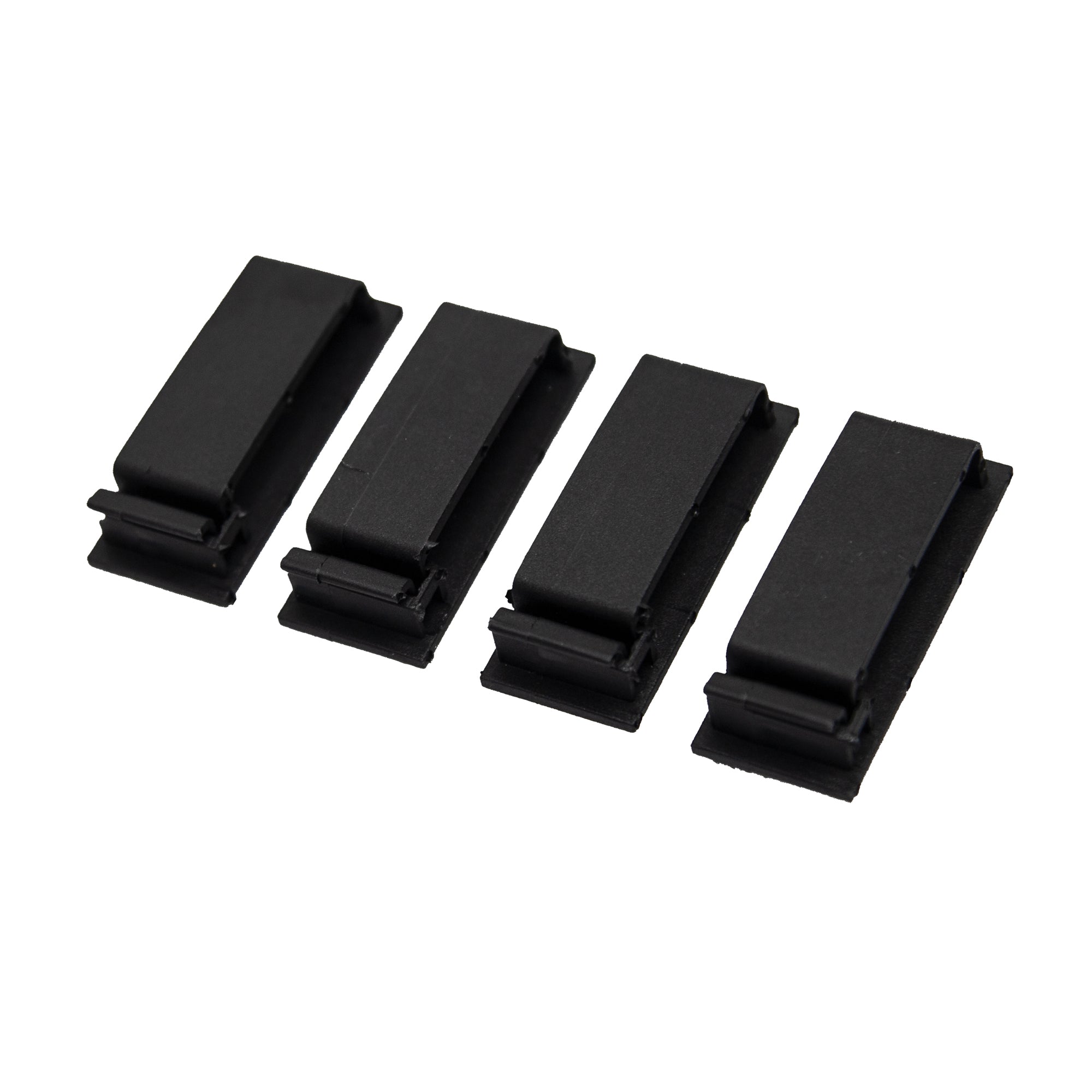 JSP Self-Adhesive Safety Helmet Goggle/Torch Clips - Pack of 4