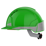 JSP EVOLite Safety Helmet with Reflective CR2 Decals - Wheel Ratchet - Vented