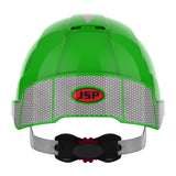 JSP EVOLite Safety Helmet with Reflective CR2 Decals - Wheel Ratchet - Vented