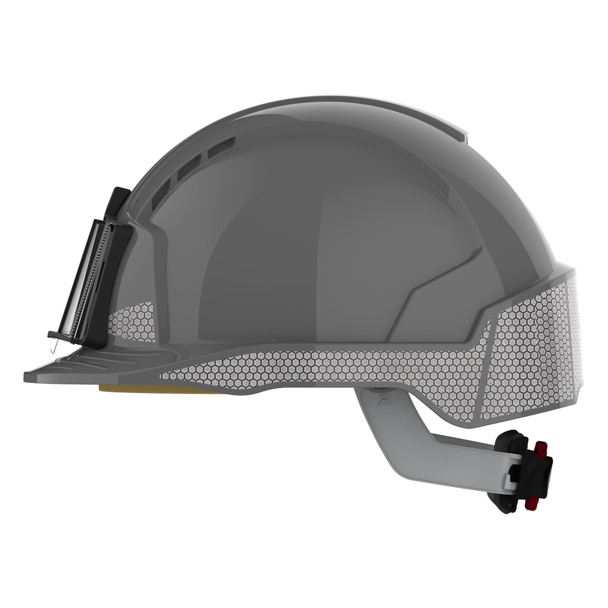 JSP EVOLite Safety Helmet with CR2 Decals and ID Badge Holder / Lamp Bracket