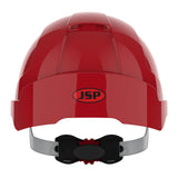 JSP EVOLite Safety Helmet with ID Badge Holder / Lamp Bracket