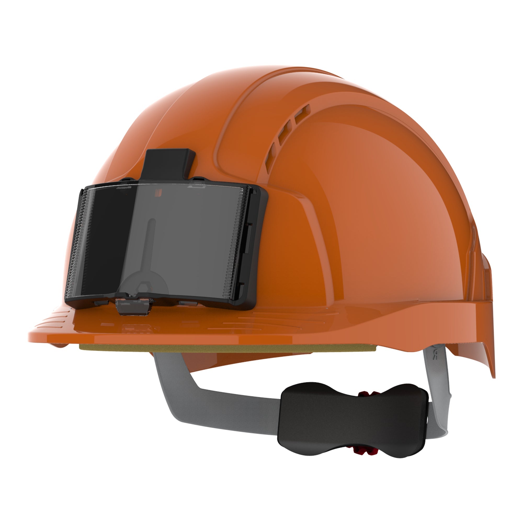 JSP EVOLite Safety Helmet with ID Badge Holder / Lamp Bracket