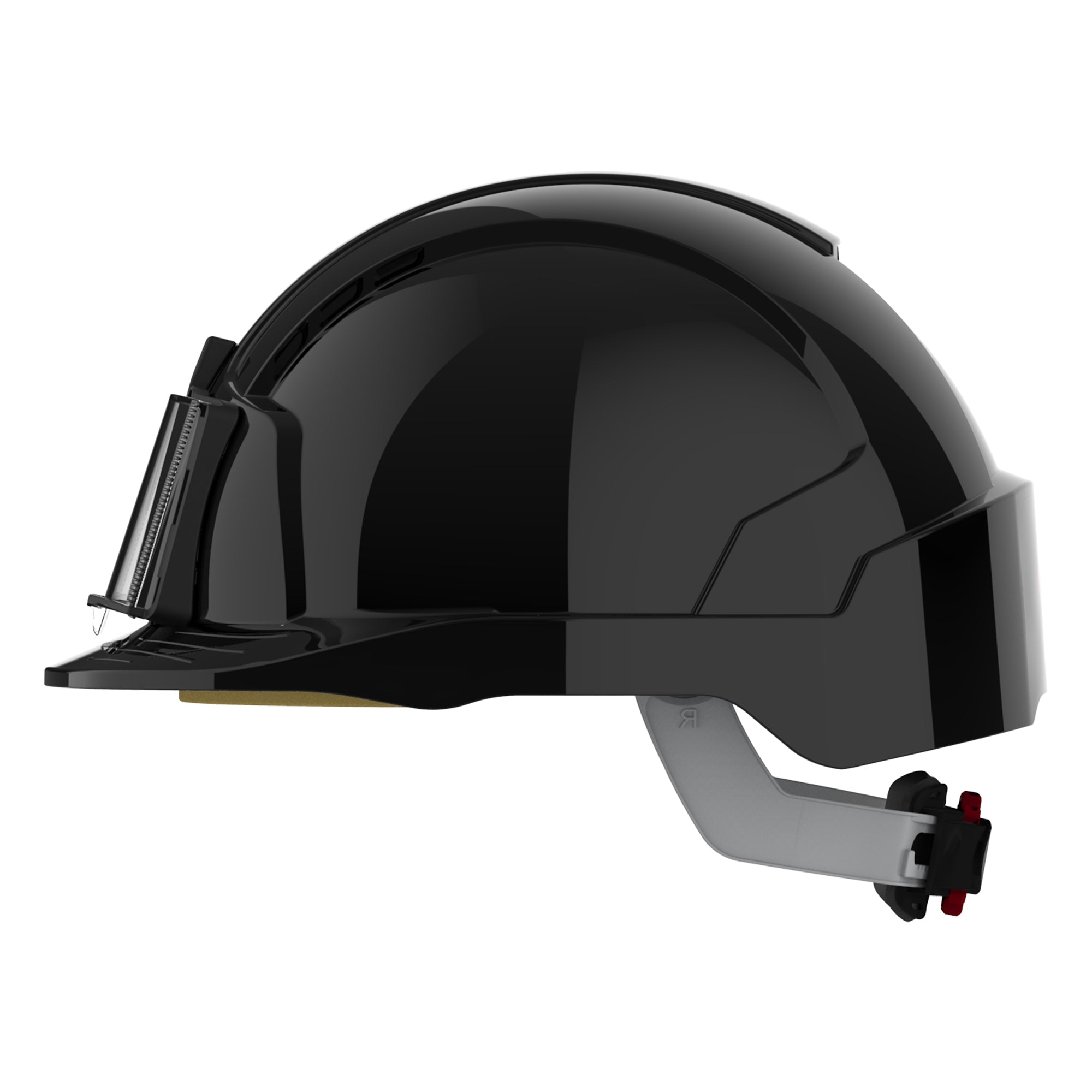 JSP EVOLite Safety Helmet with ID Badge Holder / Lamp Bracket