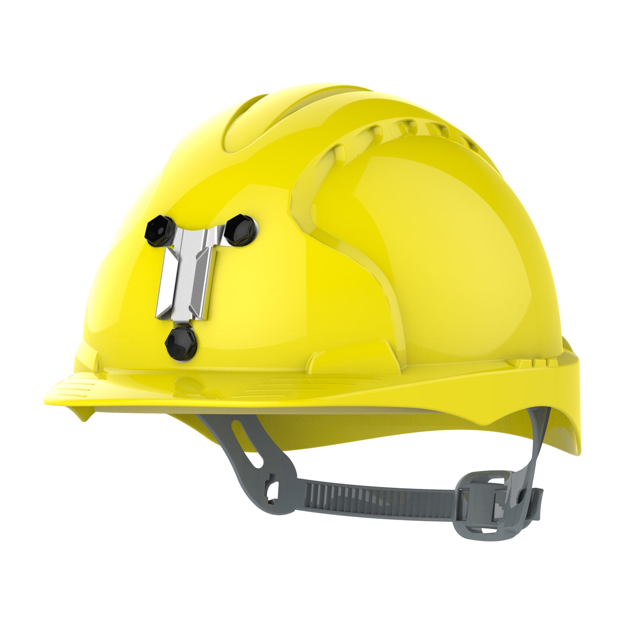 JSP EVO3 Mining Safety Helmet with Lamp Bracket - Slip Ratchet