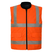 Future Garments Aqua Hi Vis Reversible Body Warmer