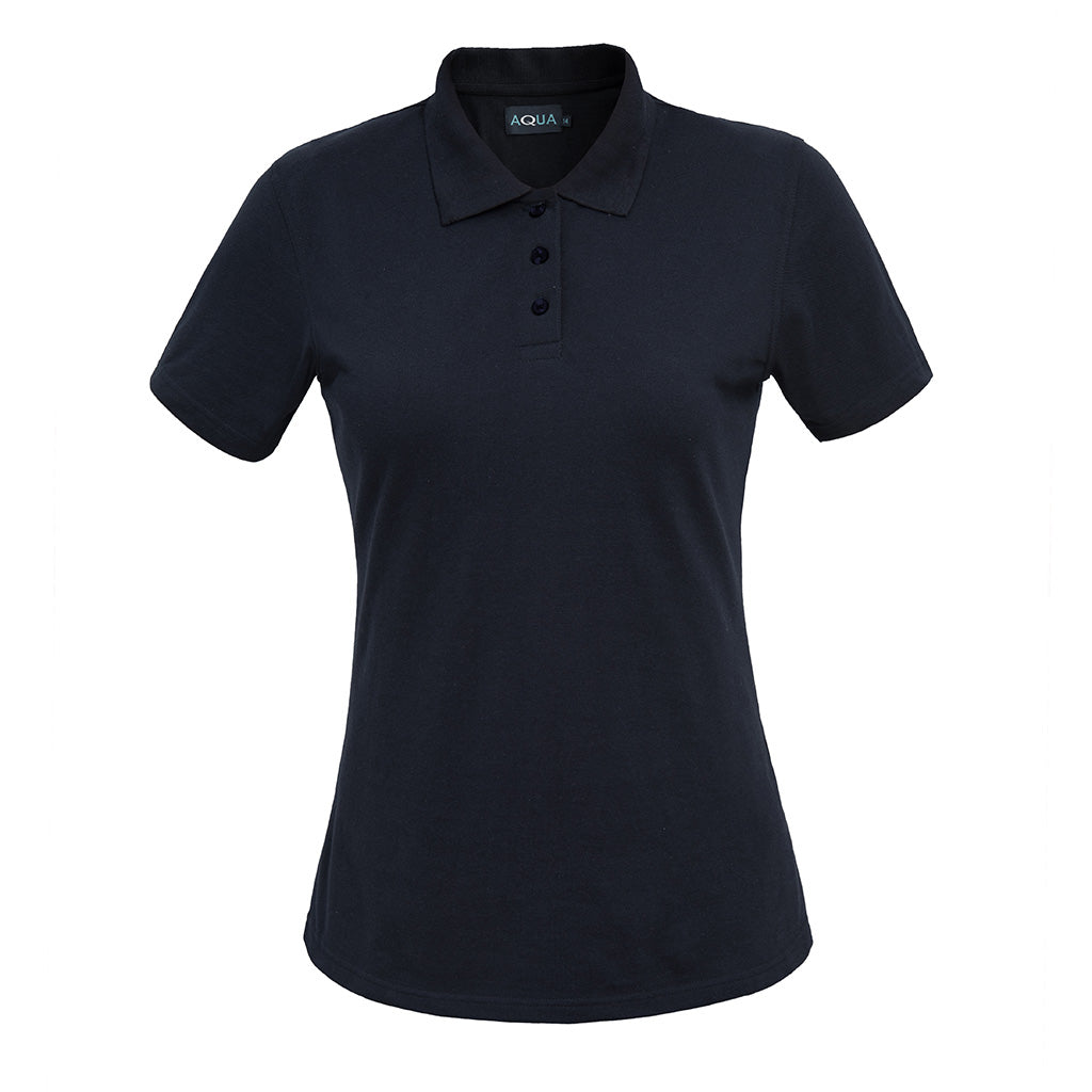 Future Garments Aqua Ladies 100% Polyester Pique Polo Shirt