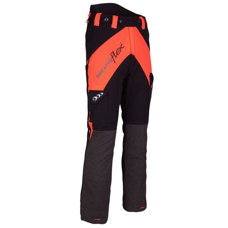 Arbortec Breatheflex Type A/Class 1 Trousers #colour_black-orange