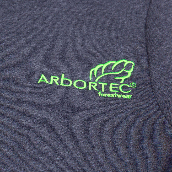 Arbortec Hoodie PYL Zip Front Charcoal #colour_charcoal