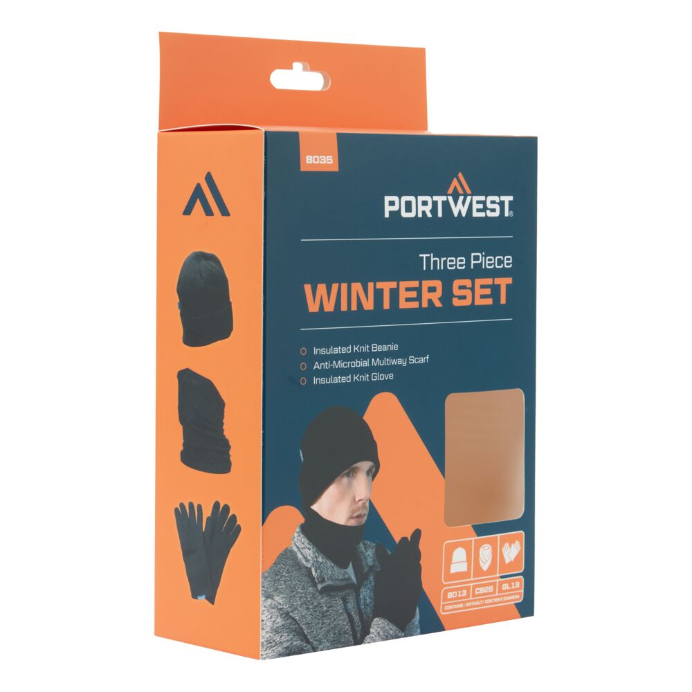 Portwest Winter Accessory Set (3pcs)