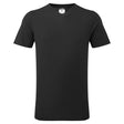 Portwest V-Neck Cotton T-Shirt #colour_black