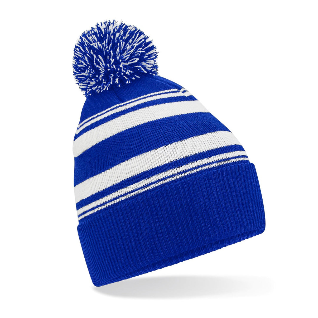 Beechfield Striped Fan Beanie