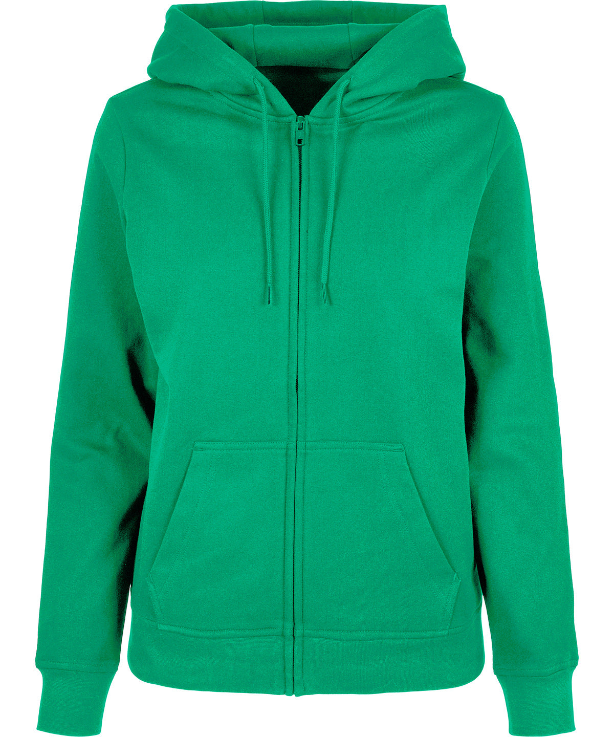 Build Your Brand Basic Women's Basic Zip Hoodie