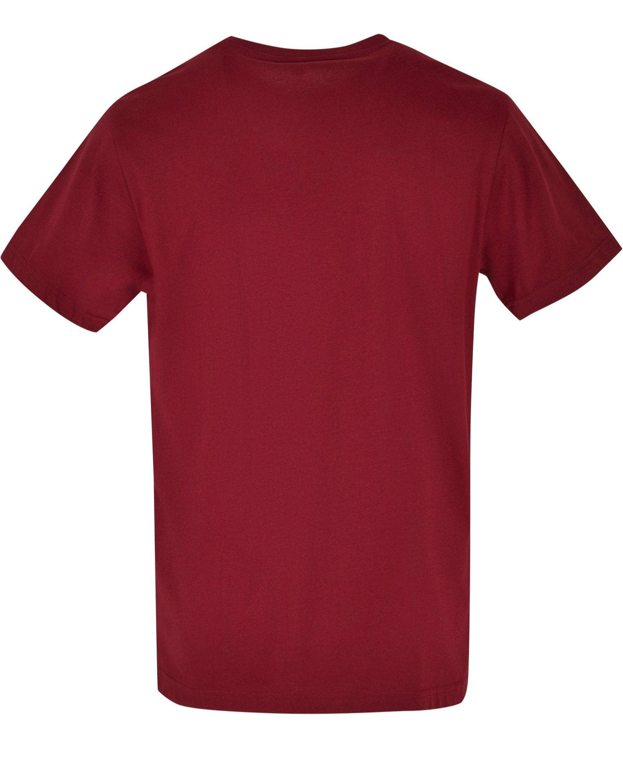 Build Your Brand Basic Basic Round Neck Tee - Cherry