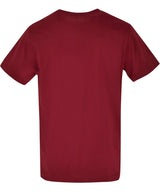 Build Your Brand Basic Basic Round Neck Tee - Cherry