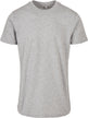 Build Your Brand Basic Basic Round Neck Tee - Heather Grey