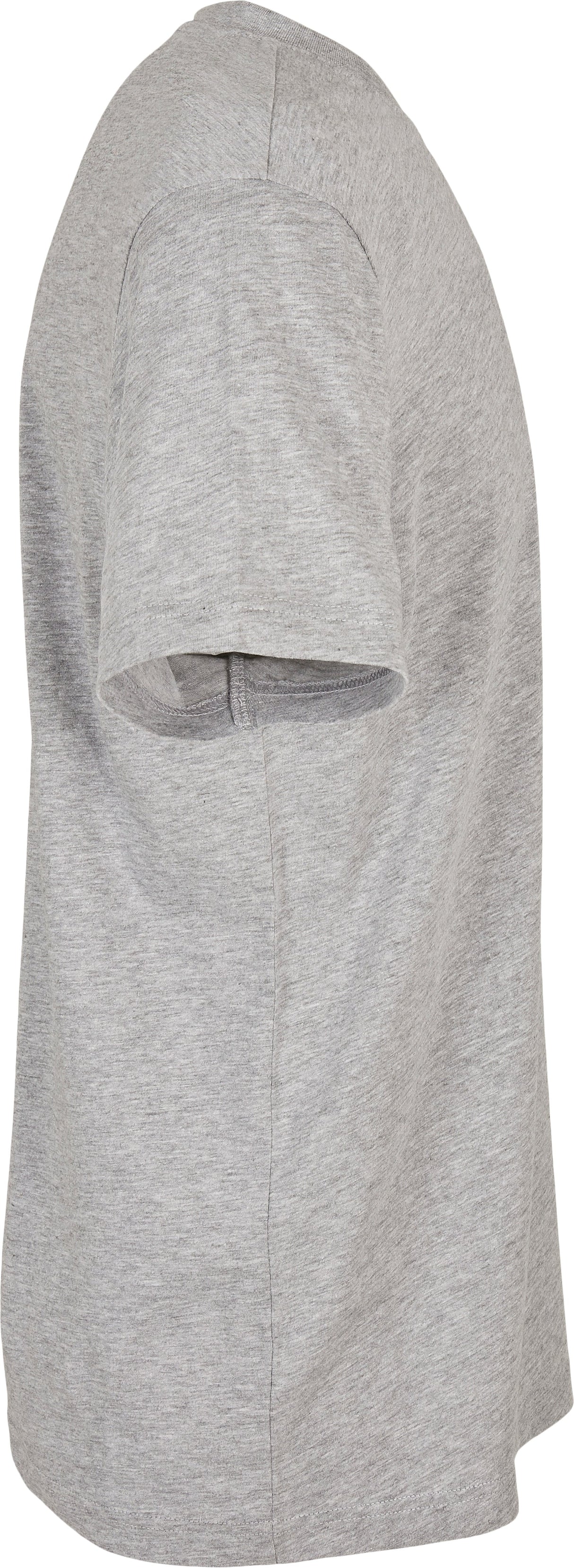 Build Your Brand Basic Basic Round Neck Tee - Heather Grey