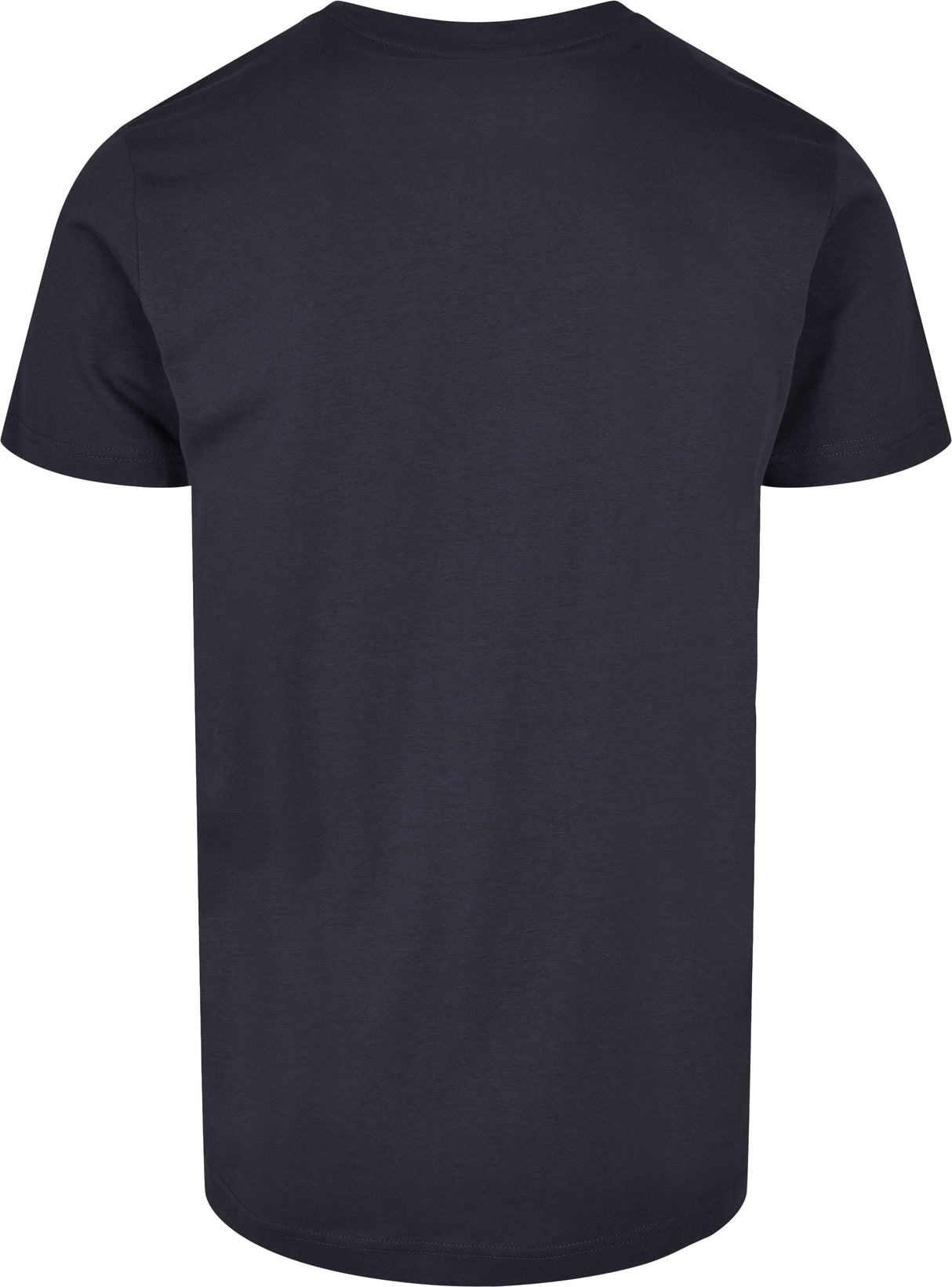 Build Your Brand Basic Basic Round Neck Tee - Navy