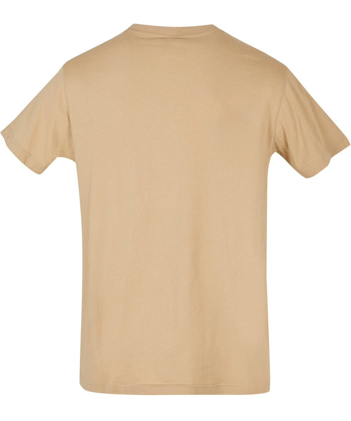 Build Your Brand Basic Basic Round Neck Tee - Union Beige