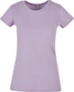 Build Your Brand Basic Women's Basic Tee - Lilac