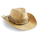 Beechfield Straw Cowboy Hat