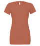 Bella Canvas Women's Relaxed Jersey Short Sleeve Tee - Terracotta