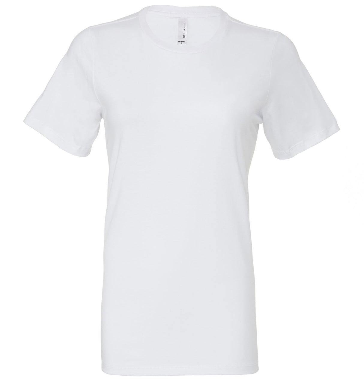 Bella Canvas Women's Relaxed Jersey Short Sleeve Tee - White