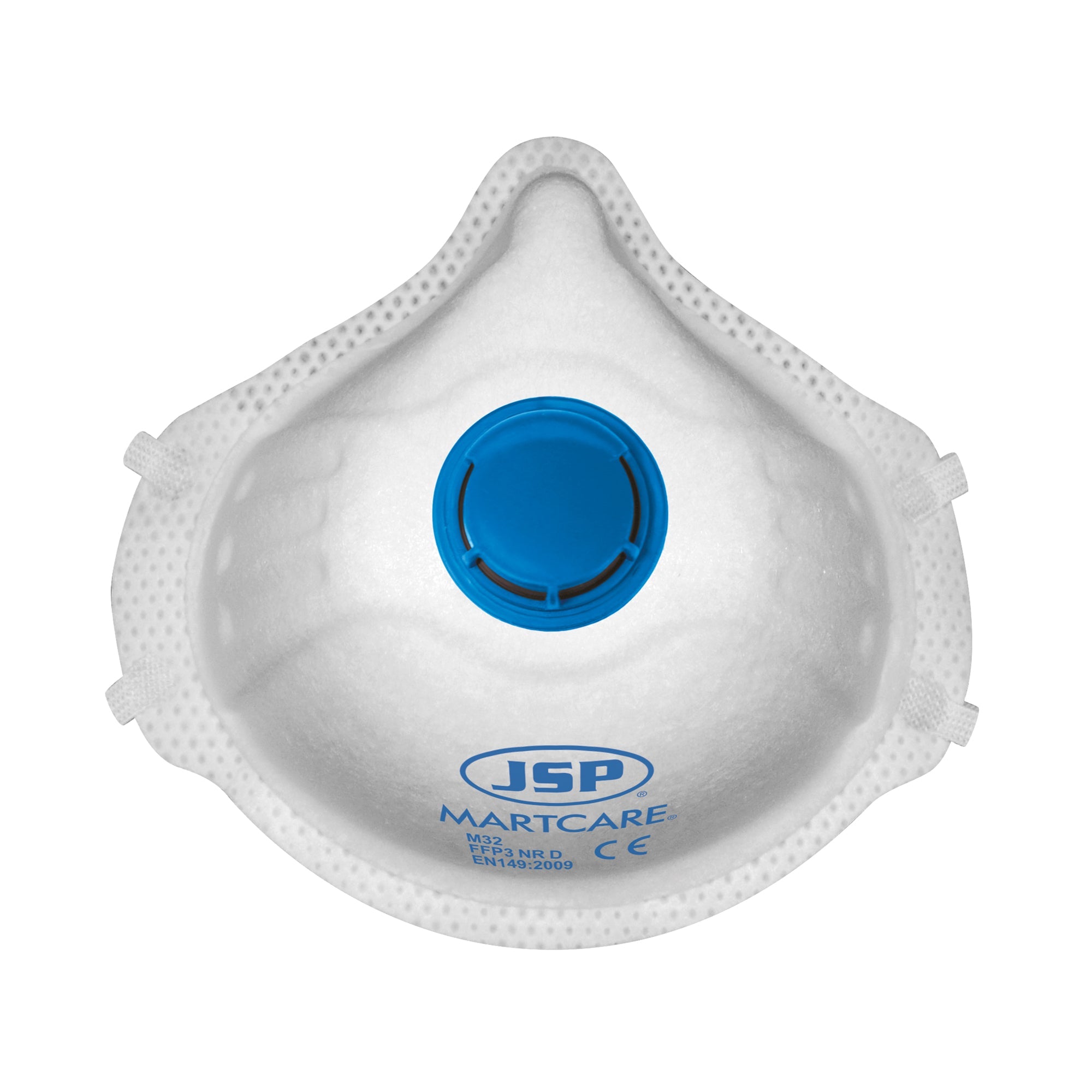 JSP Martcare Disposable Moulded Mask (M32) FFP3V - Box of 10