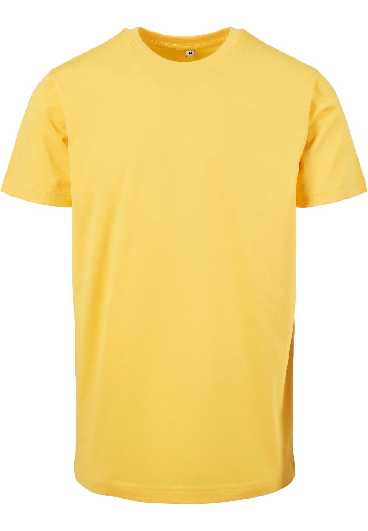 Build Your Brand T-Shirt Round-Neck - Taxi Yellow