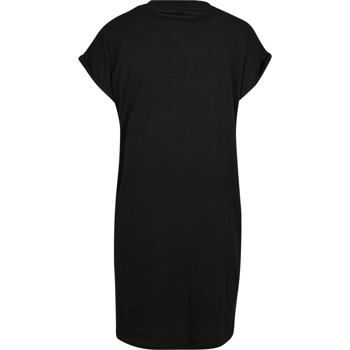 Build Your Brand Women's Turtle Extended Shoulder Dress - Black