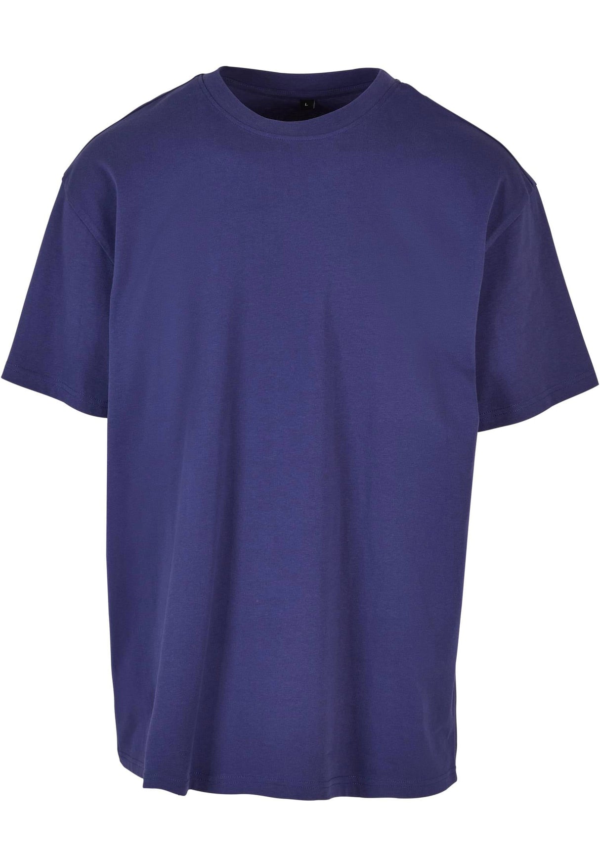 Build Your Brand Heavy Oversized Tee - Light Navy