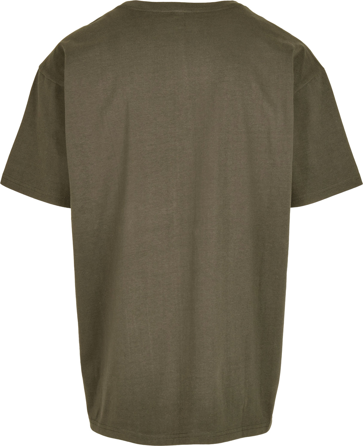 Build Your Brand Heavy Oversized Tee - Olive