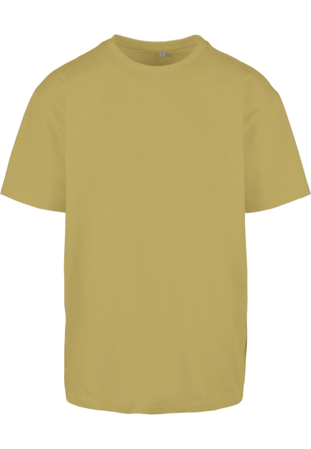 Build Your Brand Heavy Oversized Tee - Pale Moss