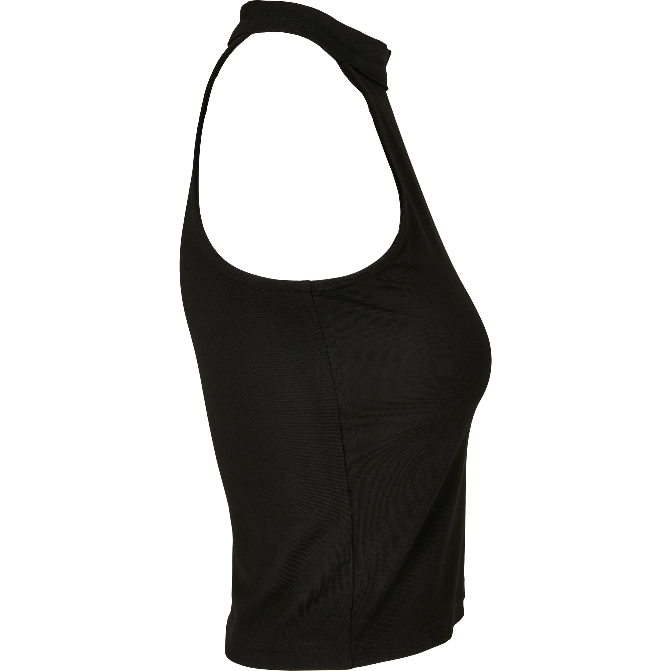 Build Your Brand Women's Turtleneck Short Top