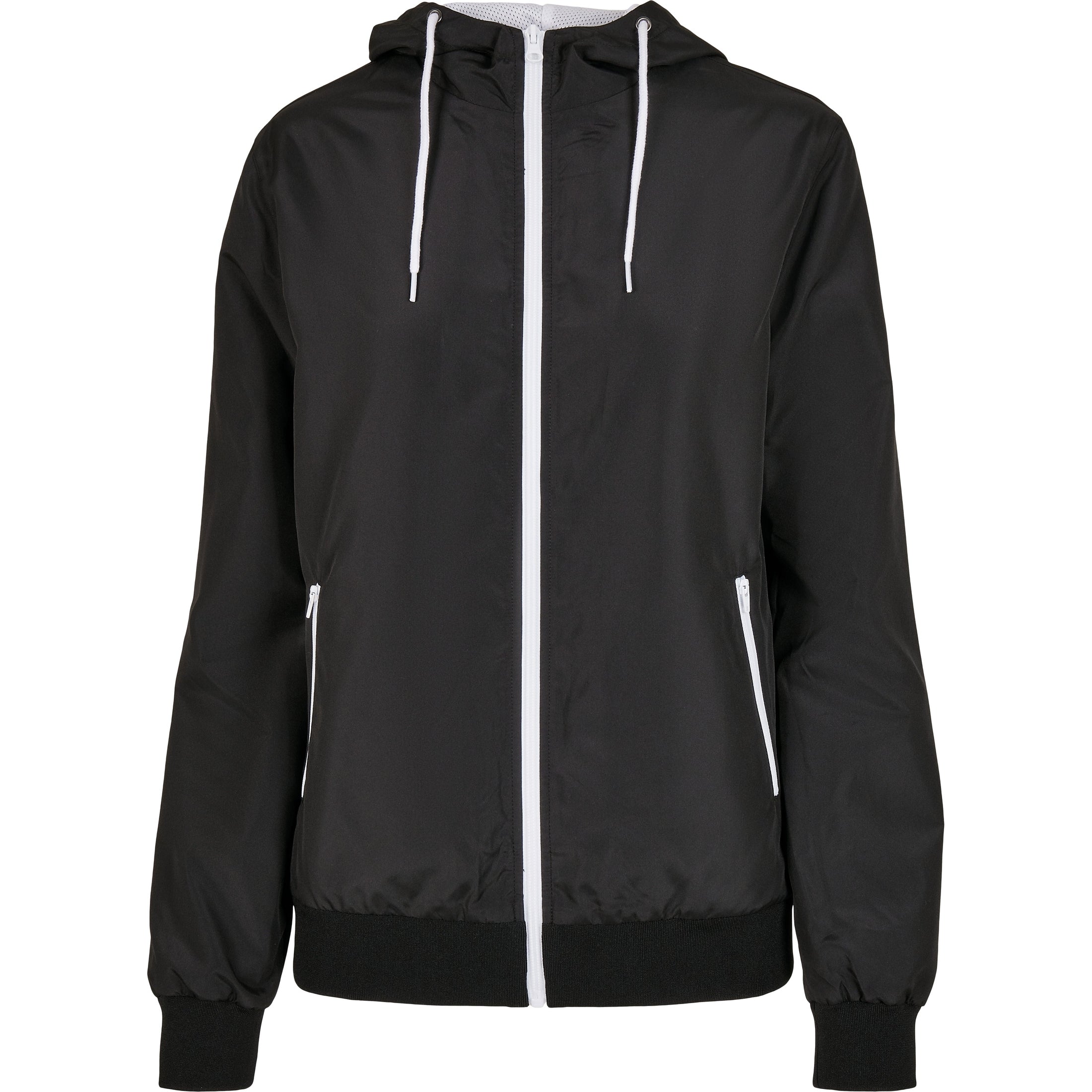 Build Your Brand Women's Recycled Windrunner
