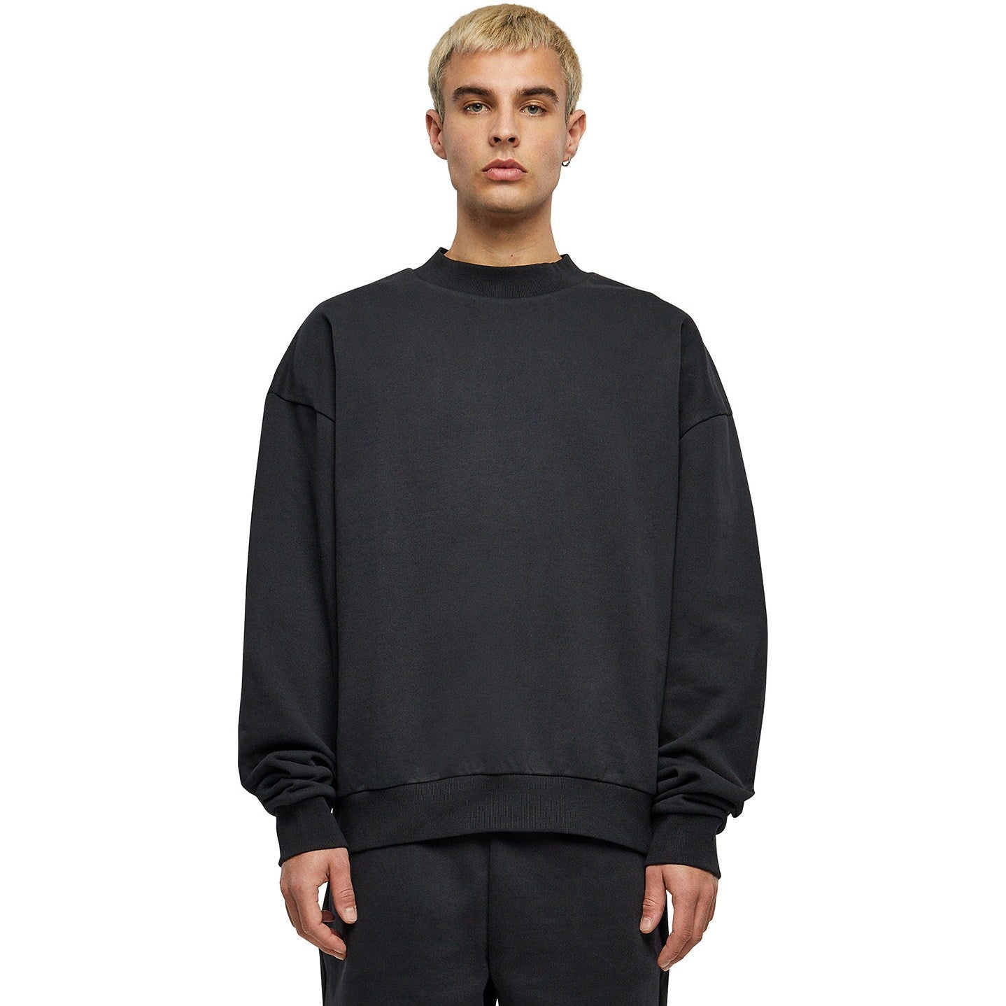 Build Your Brand Ultra-Heavy Cotton Crew Neck
