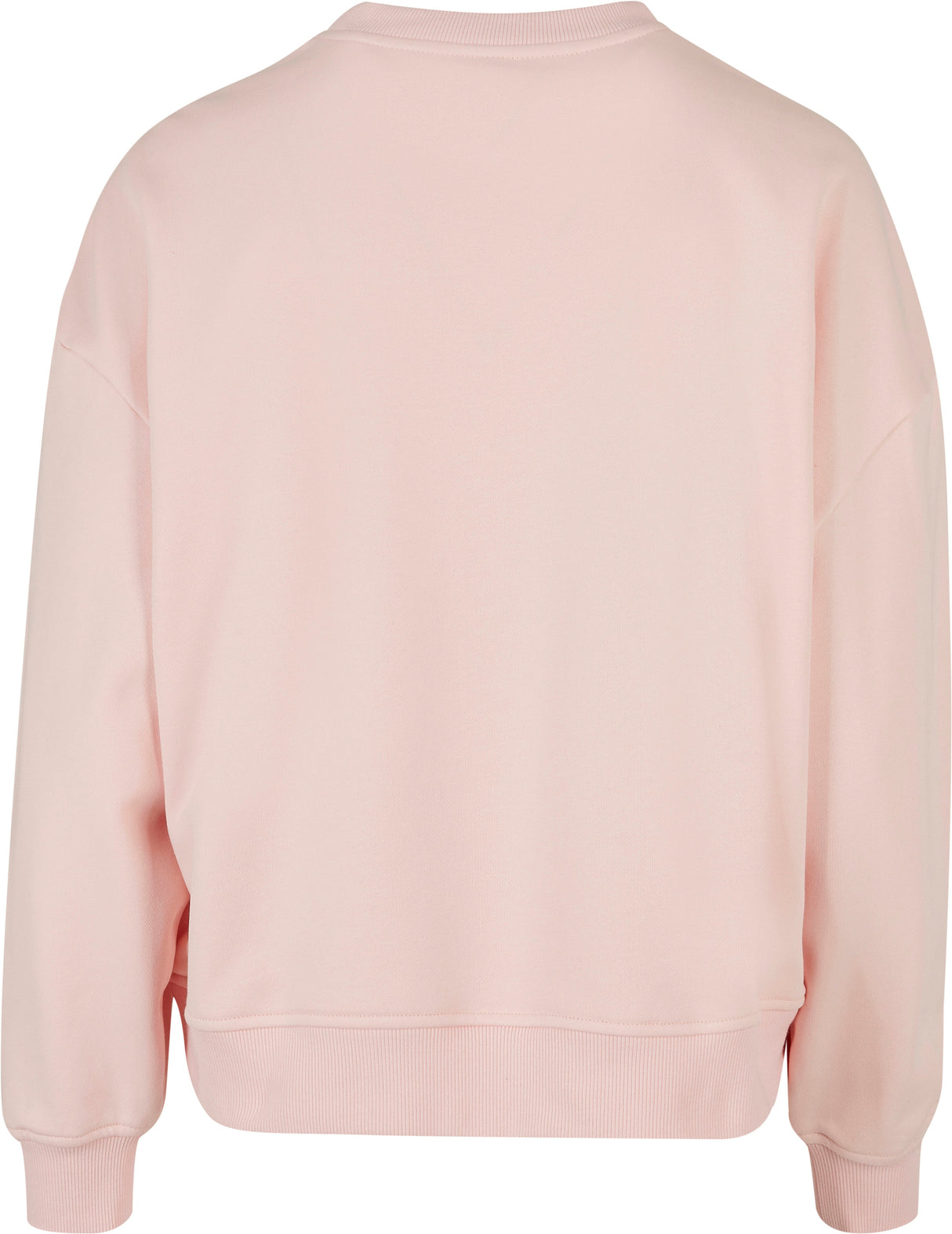 Build Your Brand Women's Oversized Crew Neck Sweatshirt