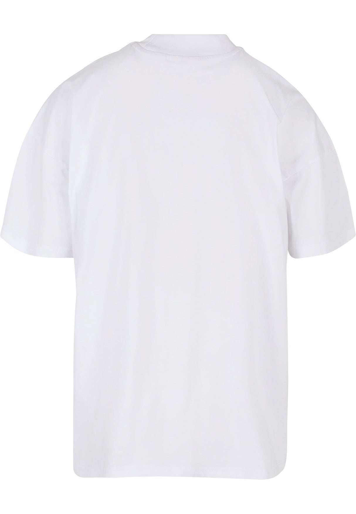 Build Your Brand Oversized Mock Neck Tee