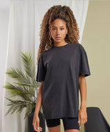 Build Your Brand Women's Oversized Acid Wash Tee