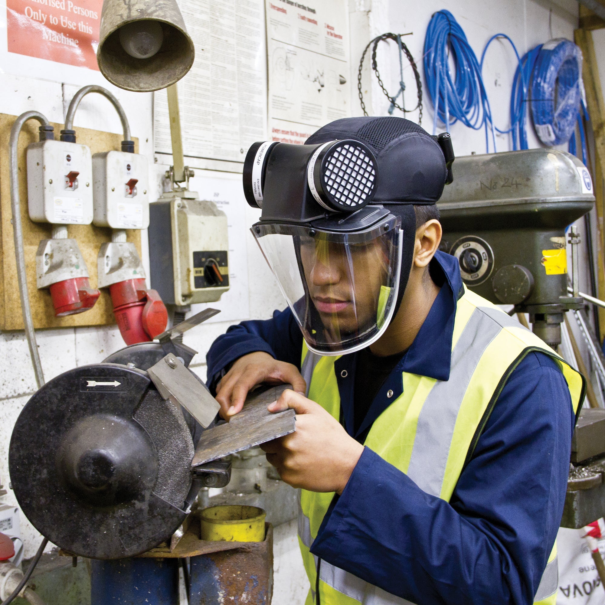 JSP Powercap Active IP 8hr - Black