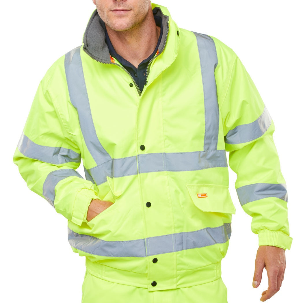 Beeswift Bomber Jacket Fleece Lined