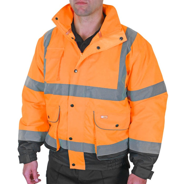 Beeswift Two Tone Constructor Bomber Jacket
