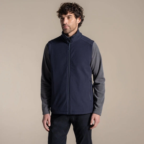 Craghoppers Expert Men's Expert Basecamp II Softshell Vest with Warm Microfleece