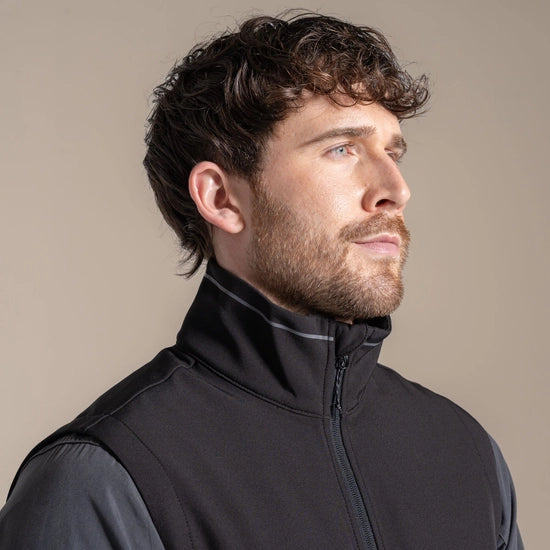 Craghoppers Expert Men's Expert Basecamp II Softshell Vest with Warm Microfleece